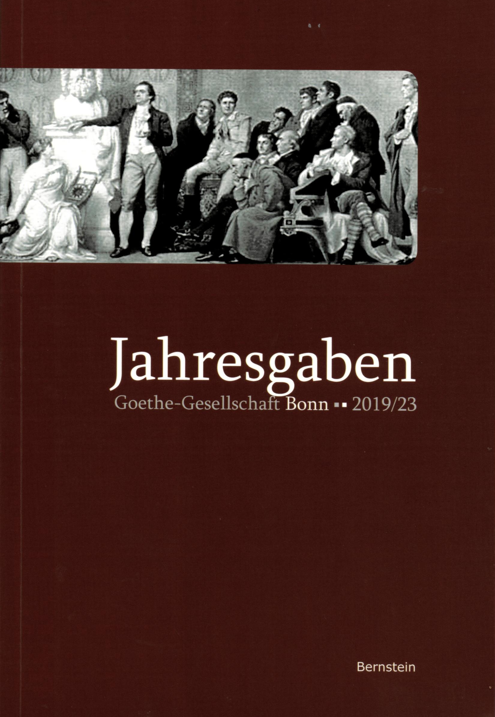 „Zum Nachtisch den Orden“ – neue „Jahresgaben“ der Goethe-Gesellschaft Bonn